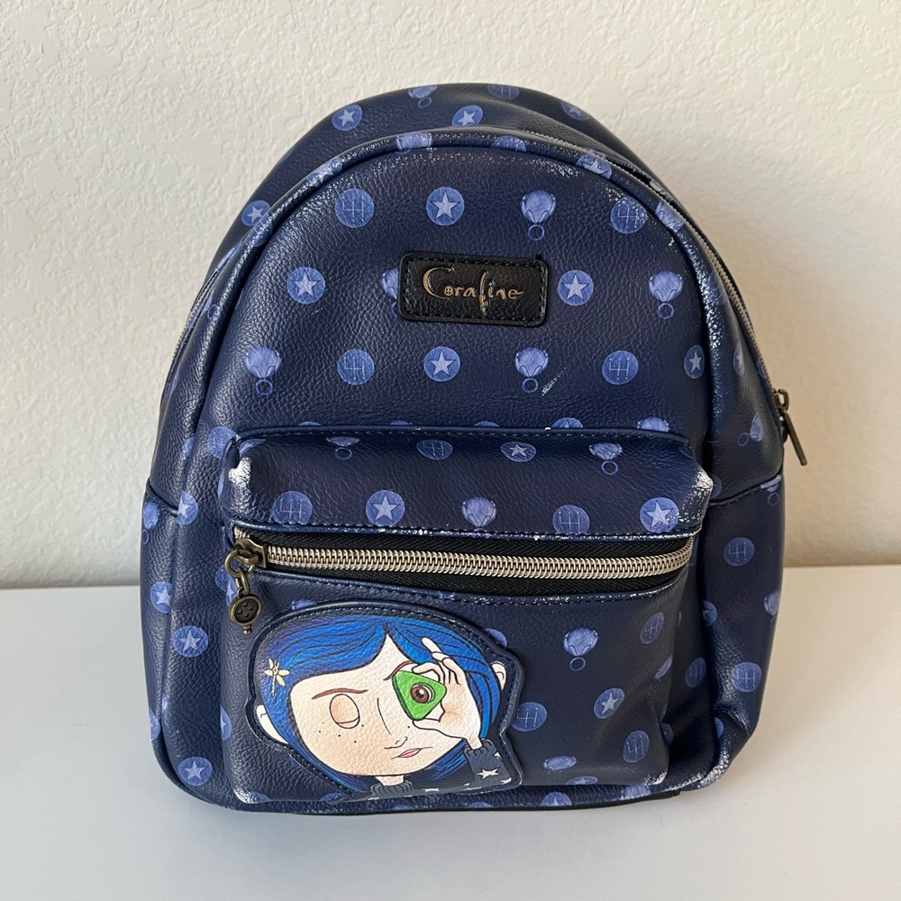 Loungefly Blue and Black Backpack